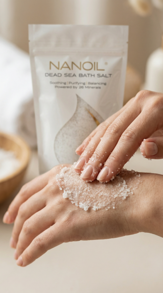 nanoil sea salt bath salts